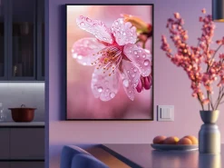 ORYOKI Wandbild Sakura #3, farbig 3:4