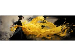 ORYOKI Wandbild Shodo #1, farbig 3:1
