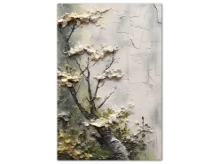 ORYOKI Wandbild Wabi Sabi #1, japanischer Garten, farbig 2:3
