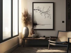 ORYOKI Wandbild Wabi Sabi Sakura #5, farbig 3:4